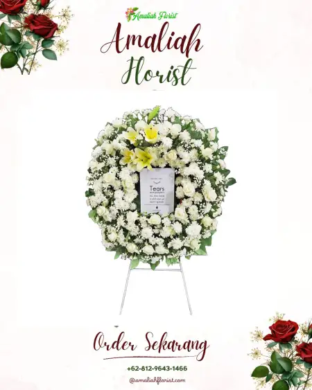 Krans Bunga Duka Sindang Sari